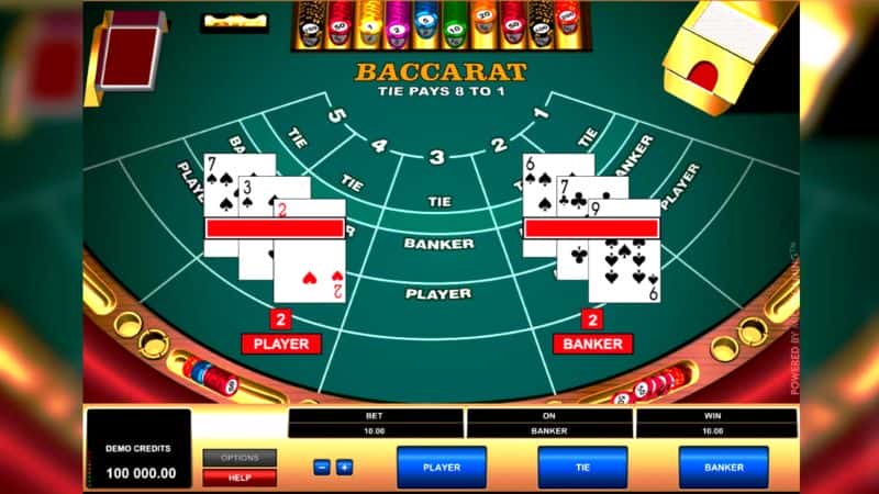 Baccarat rules: Banker, Player, Tie – Which bet wins more?