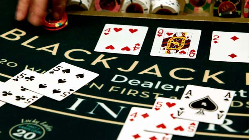 Keep a basic strategy chart handy during practice or online play