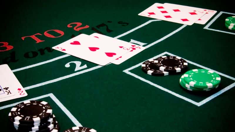 Double down with strong hands likely to improve in one card