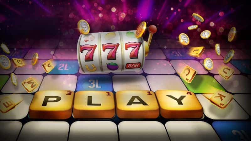 Reels spin vertically with symbols to form winning combos